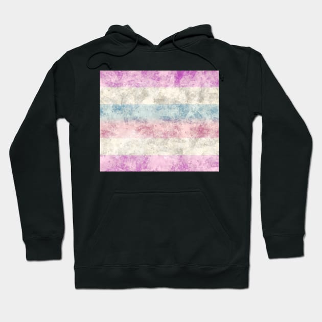 Bigender Pride Flag - Water color Hoodie by MeowOrNever